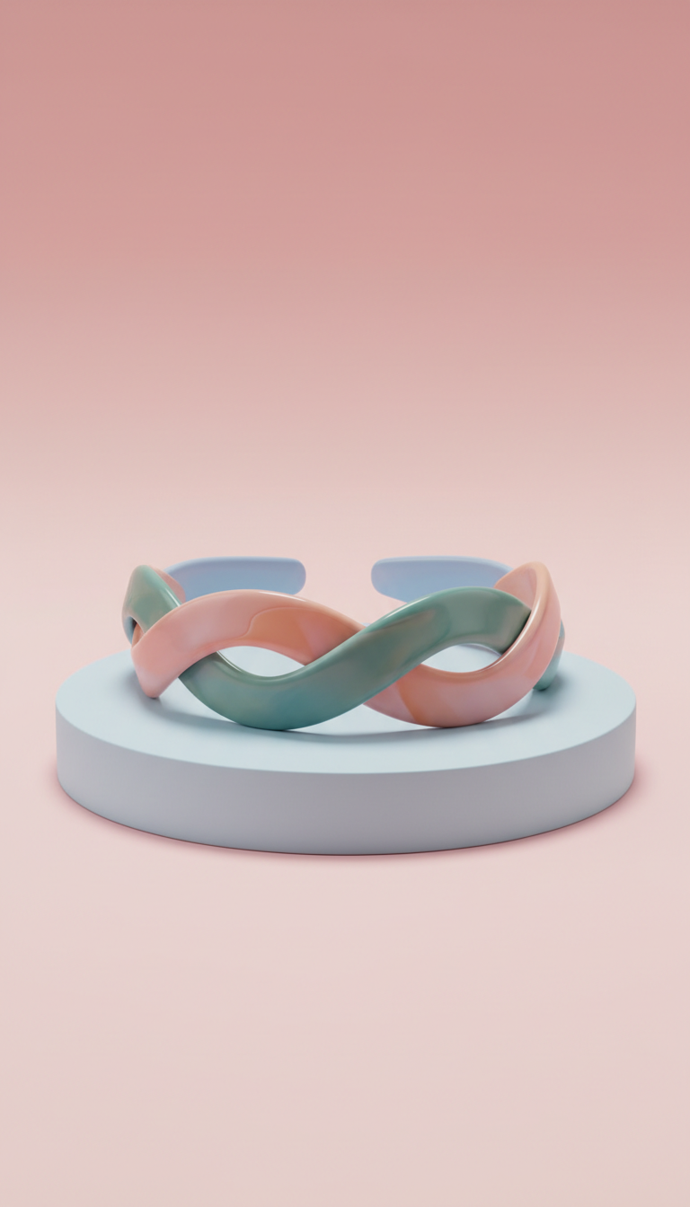 Resin Swirl Headband